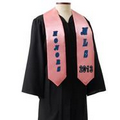 Custom 72" Graduation Sash - Pink